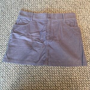 dELiA*s Purple Corduroy Mini Skirt